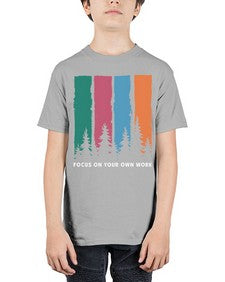 Focus on Your Own Work 14# - internet - Youth Tee Unisex