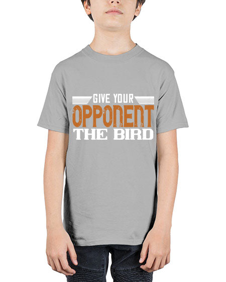 Give your opponent the bird 2268# - badminton - Youth Tee Unisex