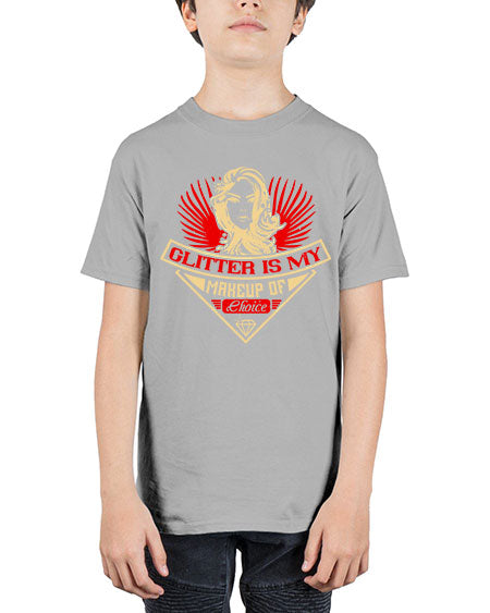 Glitter is my makeup of choice Style 211# - beauty - fashion - Youth Tee Unisex