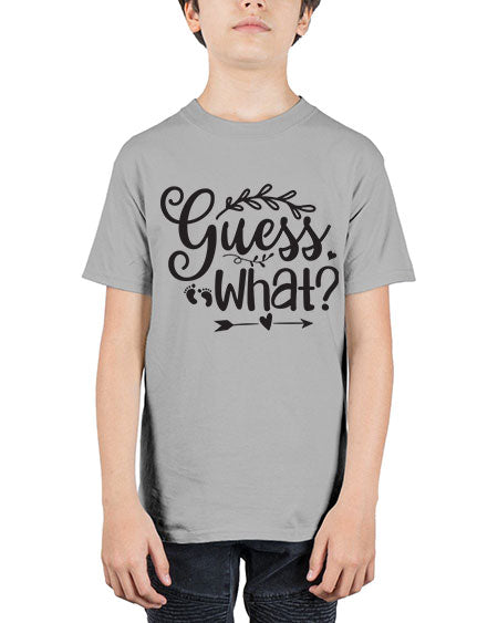 Guess what 323# - pregnancy - Youth Tee Unisex