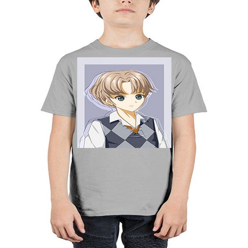 Handsome and cool boy with uniform 34# - anime - Youth Tee Unisex