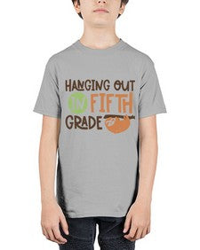 Hanging Out in Fifth 232# - fifth grade - Youth Tee Unisex