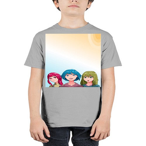 Happy three friend 20# - anime - Youth Tee Unisex