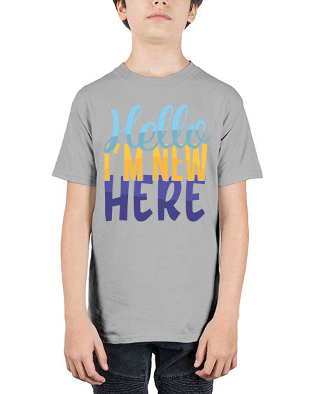 Hello Im New Here Style 87# - baby - Youth Tee Unisex