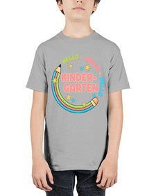 Hello Kindergarten Pencil 301# - kindergarten - Youth Tee Unisex