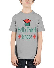 Hello Third Grade 345# - seventh grade - Youth Tee Unisex