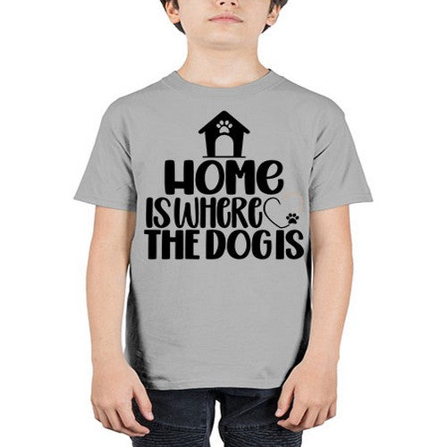 Home Is Where The Dogis Style 20# - dogs - Youth Tee Unisex