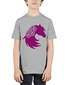 HorseFaceMandala 535# - mandala - Youth Tee Unisex