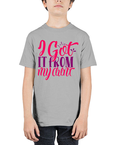 I Got It From My Aunt Style 94# - baby - Youth Tee Unisex