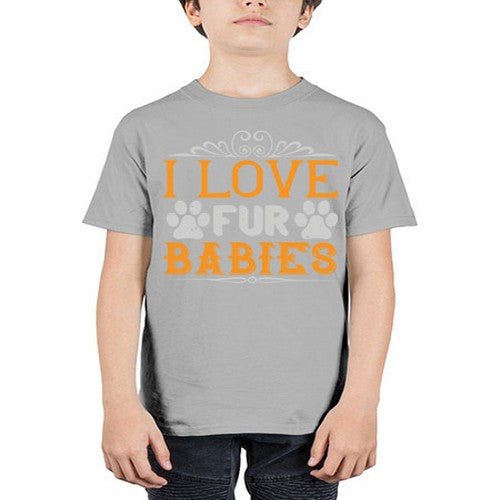 I Love Fur Babies Style 192# - dogs - Youth Tee Unisex