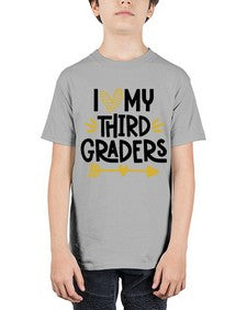 I Love My Third 368# - third grade - Youth Tee Unisex