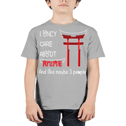 I Only Care About Anime Anime 240# - anime - Youth Tee Unisex