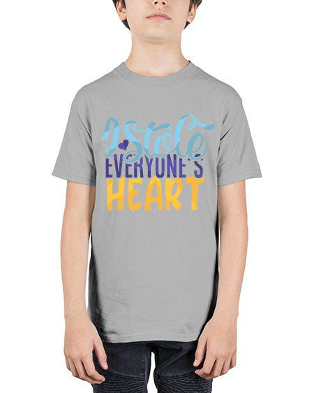 I Stole Everyones Heart Style 109# - baby - Youth Tee Unisex