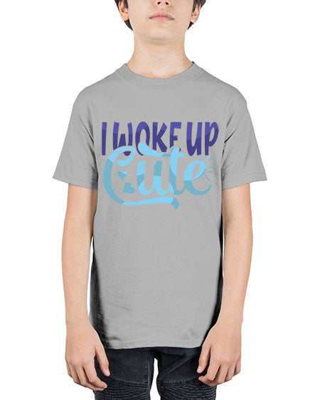 I Woke Up Cute Style 112# - baby - Youth Tee Unisex