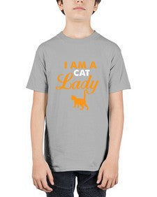 I am a cat lady - cats - Youth Tee Unisex