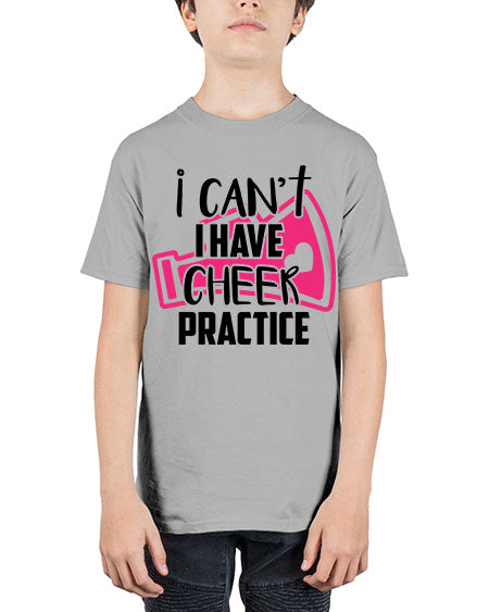 I cant I have cheer practice 1165# - cheer - Youth Tee Unisex