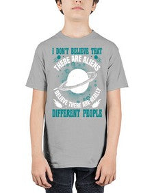 I dont belive that there are aliens 8# - ufo - Youth Tee Unisex
