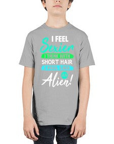 I feel sexier with short hair 12# - ufo - Youth Tee Unisex