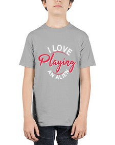 I love playing and alien 19# - ufo - Youth Tee Unisex