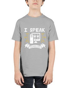 I speak technology 37# - computer - Youth Tee Unisex