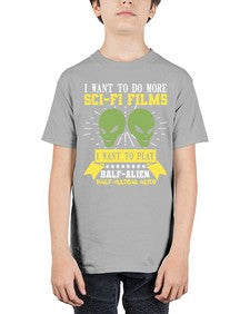 I want to do more SciFi films 20# - ufo - Youth Tee Unisex