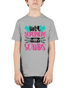 Im A Superhero In Scrubs Style Style 973# - nurse - Youth Tee Unisex