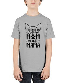 Im Not Like A Regular Mom Style 95# - cats - Youth Tee Unisex