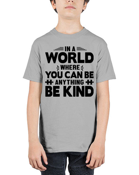 In a world Style 48# - autism - Youth Tee Unisex