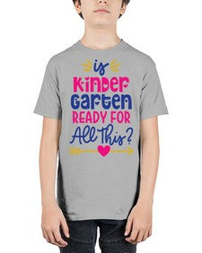 Is Kindergarten Ready 393# - kindergarten - Youth Tee Unisex