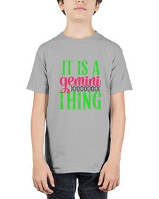 It is a gemini thing 254# - gemini - Youth Tee Unisex