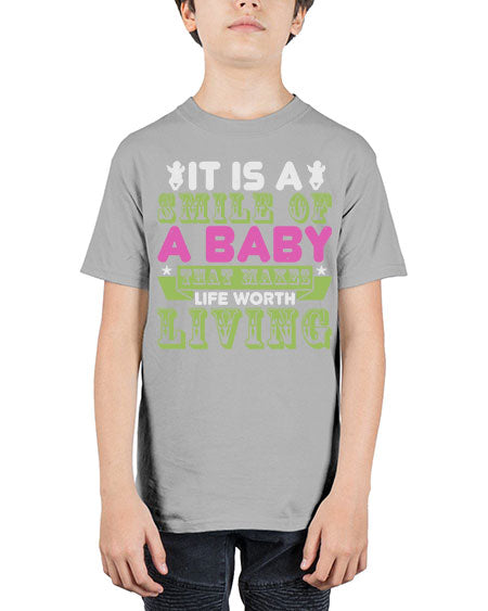 It is a smile of a baby Style 128# - baby - Youth Tee Unisex