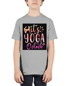 It s yoga O clock  345# - yoga - Youth Tee Unisex