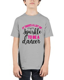 It takes a lot of sparkle to be a dancer 144# - ballet - Youth Tee Unisex