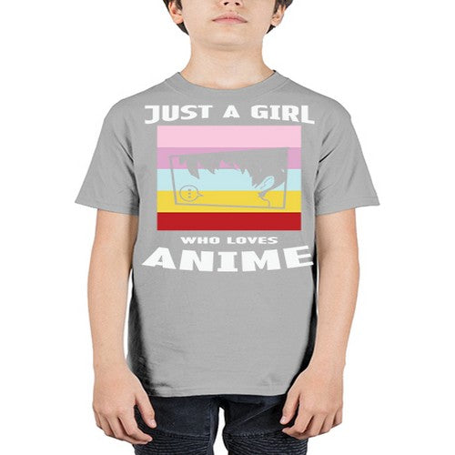 Just A Girl Who Loves Anime 265# - anime - Youth Tee Unisex