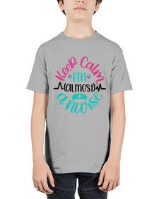 Keep Calm Im Almost Style Style 1027# - nurse - Youth Tee Unisex