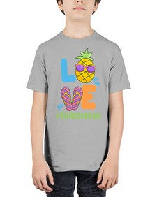 LOVE third Grade Summer Pineapple 527# - third grade - Youth Tee Unisex
