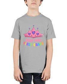 Little Miss first Grade 480# - first grade - Youth Tee Unisex
