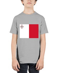 Malta 1222# - world flags - Youth Tee Unisex