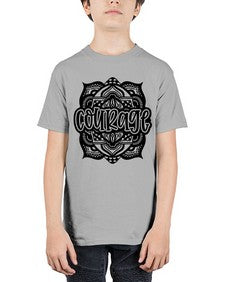 Mandala Courage 759# - mandala - Youth Tee Unisex
