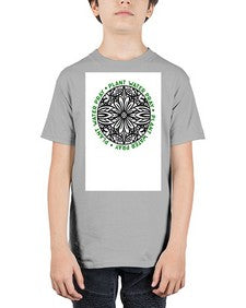 Mandala Garden Round 910# - mandala - Youth Tee Unisex