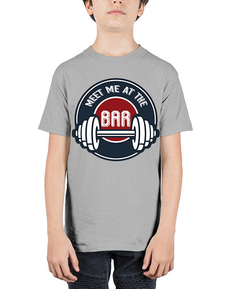 Meet me at the bar - sports general - Youth Tee Unisex