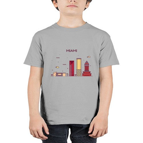 Miami 1285# - cities - Youth Tee Unisex