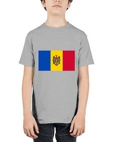 Moldova 1332# - world flags - Youth Tee Unisex