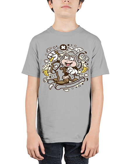 Monkey Rocking Horse - monkey - Youth Tee Unisex