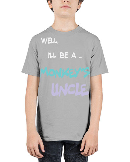 Monkey Uncle 18# - monkey - Youth Tee Unisex
