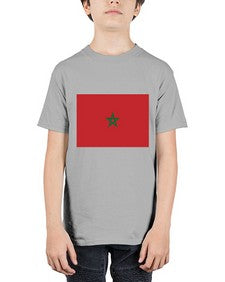 Morocco 1351# - world flags - Youth Tee Unisex