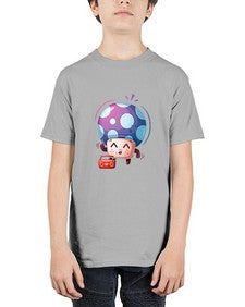 Mushroom 192# - cartoon food - Youth Tee Unisex