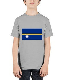 Nauru 1419# - world flags - Youth Tee Unisex