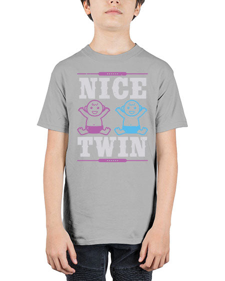 Nice Twin Style 167# - baby shower - Youth Tee Unisex