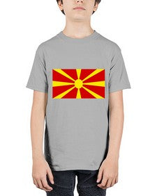 North Macedonia 1512# - world flags - Youth Tee Unisex